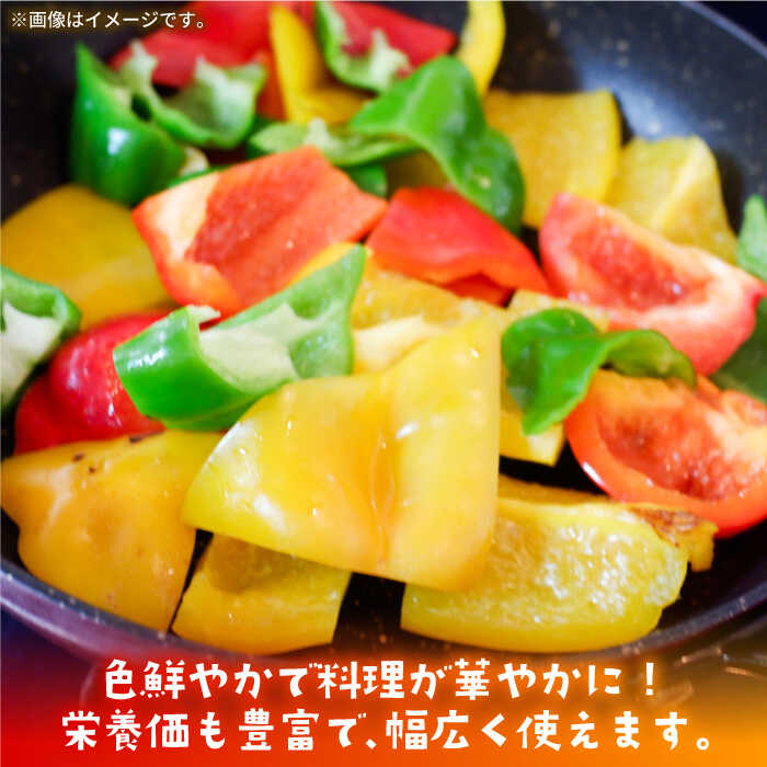 【ふるさと納税】【全12回定期便】 五島のパプリカ 約2.7kg 五島市/HPIファーム [PCP006] 野菜 やさい 国産 新鮮 緑黄色野菜 産地直送 とれたて - 画像3