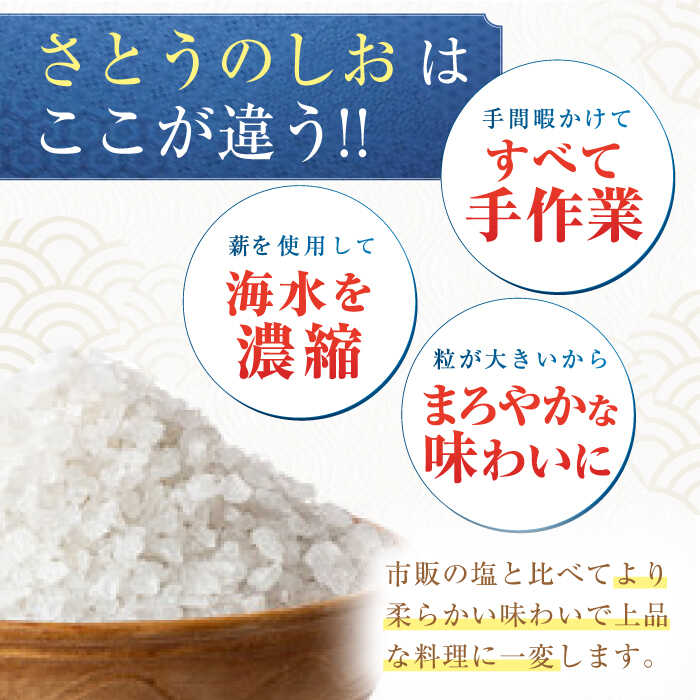 【ふるさと納税】【全4回定期便】さとうのしおオリジナルセット 常温 五島市 / さとうのしお窯 [PED003] 塩 お塩 調味料 セット 詰め合わせ 詰合せ 食塩 小分け 個包装 定期 サムネイル3
