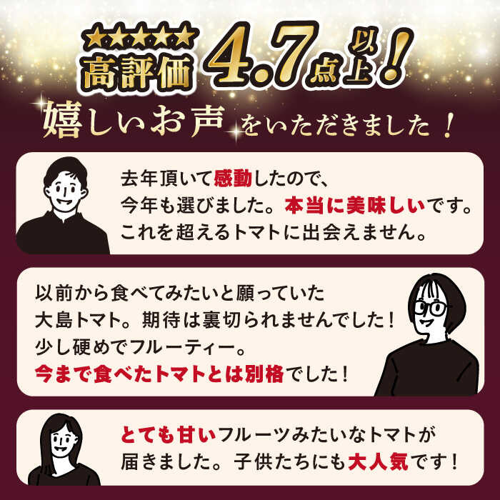 【ふるさと納税】【2026年収穫分先行予約】【 訳あり 】 大島トマト 特選「 ルビーのしずく 」約1.2kg＜大島造船所 農産グループ＞ [CCK025] 長崎 西海 とまと トマト フルーツトマト 野菜 人気 贈答 ギフト プレゼント 甘い 高糖度 訳あり 不揃い サムネイル3