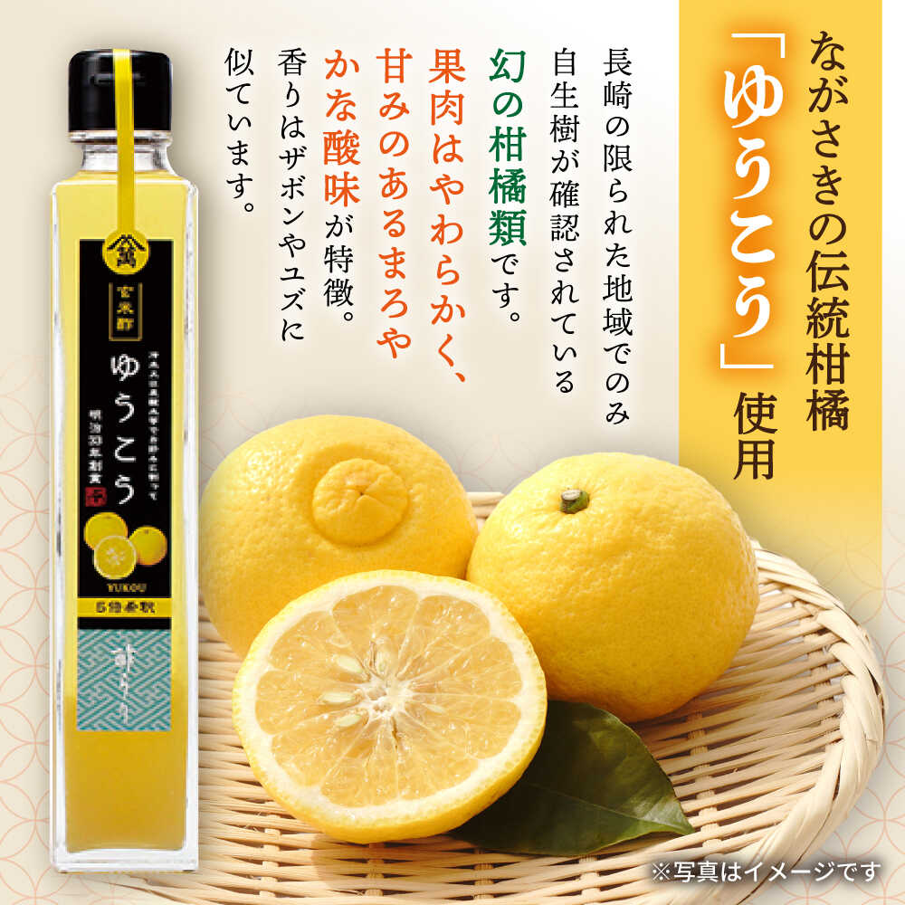 【ふるさと納税】【6回定期便】（【飲む玄米酢】酢らり 3本セット（うめ・いちご・ゆうこう）＜川添酢造＞[CDN130] サムネイル3