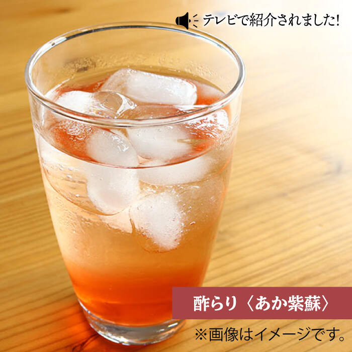 【ふるさと納税】【3回定期便】酢らり 大瓶 2種（あか紫蘇・西海うめ）＜川添酢造＞ [CDN029] 長崎 西海 飲む酢 酢 ビネガー 飲料 果実酢 お酢 ジュース 贈答 ギフト プレゼント 贈り物 お中元 お歳暮 サムネイル2