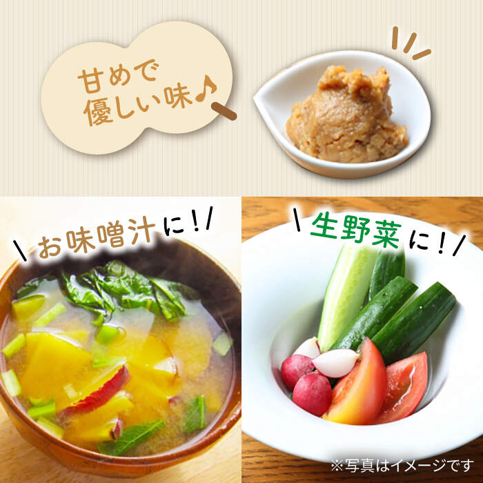 【ふるさと納税】【手作りキット】 栽培期間中農薬不使用の玄米麹で仕込む『玄米合わせ味噌』＜川添酢造＞ [CDN050] 長崎 西海 味噌 キット 手作り 栽培期間中農薬不使用 玄米味噌 サムネイル2