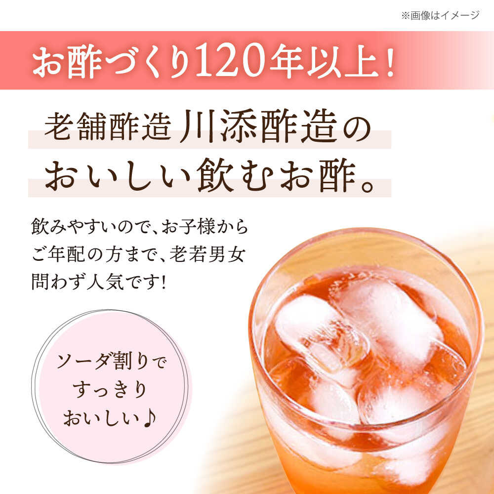 【ふるさと納税】レビューキャンペーン中！【年内配送】飲む玄米酢 酢らり 大瓶2本セット（春 いちご ）500ml ＜川添酢造＞ [CDN060] 長崎 西海 飲む酢 酢 ビネガー 飲料 果実酢 お酢 ジュース 贈答 ギフト プレゼント 贈り物 お中元 お歳暮 いちご サムネイル2