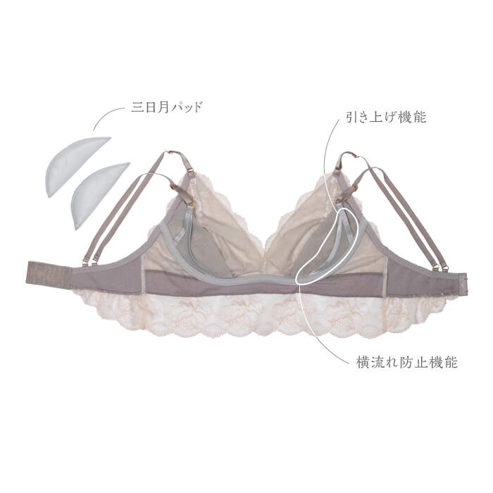 【ふるさと納税】【ナイトブラ単品】FINAL FORM ブラジャーIvory＜株式会社Jubilee＞ [CEY035] サムネイル3