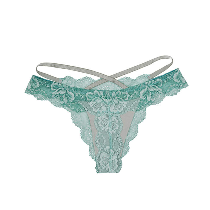 【ふるさと納税】【履き心地もデザインも】ショーツ単品 Tバック Turquoise blue ターコイズブルー ＜株式会社Jubilee＞ [CEY052] サムネイル3