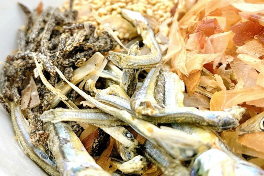 【ふるさと納税】まぜるつくだに いりこだしパック セット [ヤマジョウ 長崎県 雲仙市 item1530] 佃煮 つくだに いりこ だし だしパック 出汁 サムネイル2