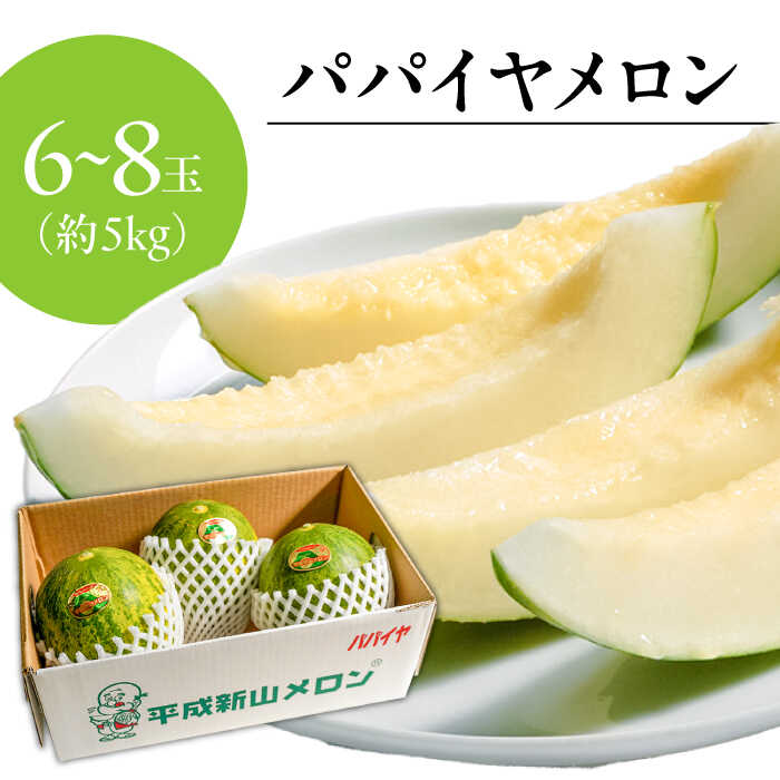 【ふるさと納税】【4回定期便】【2026年3月中旬〜発送】＜メロン食べ比べ＞平成新山メロンPREMIUM（とみちゃん厳選）パパイヤ しらかば グリーン アールス / メロン めろん 果物 フルーツ 青肉 / 南島原市 / うえだメロン園[SAD012] サムネイル2