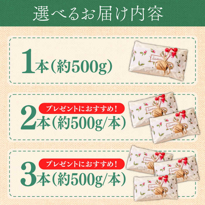 【ふるさと納税】満足度98%！＜楽天限定＞【発送時期・内容量が選べる】《本場ドイツの規定を満たした》クラシカルシュトーレン / シュトレン シュトーレン クリスマス デザート 手土産 ドライフルーツ 菓子 スイーツ / 南島原市 / 本田屋かすてら本舗 [SAW002] サムネイル2