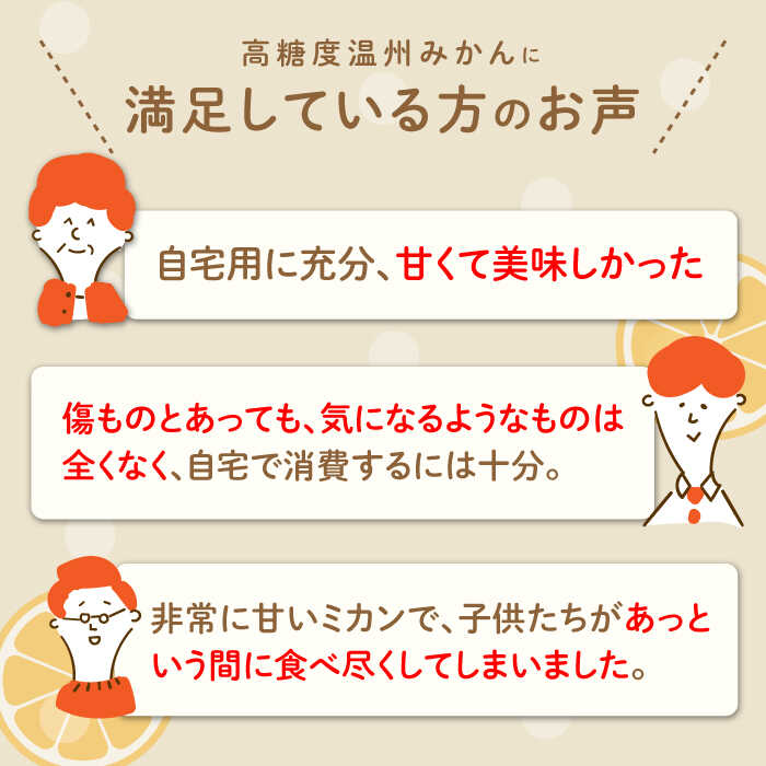 【ふるさと納税】【2025年11月下旬〜発送】【高糖度】訳あり 温州みかん 約3kg（傷もの）/ みかん ミカン 蜜柑 果物 フルーツ / 南島原市 / 南島原果物屋[SCV022] サムネイル3