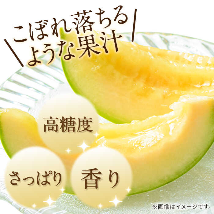 【ふるさと納税】【2026年4月下旬〜発送】【根強い人気!】 訳あり プリンスメロン 3箱セット（1箱 7〜13玉）傷もの / メロン めろん フルーツ 果物 / 南島原市 / 南島原果物屋[SCV023] サムネイル2