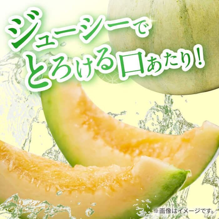 【ふるさと納税】【2026年4月下旬〜発送】【根強い人気!】 訳あり プリンスメロン 約4kg（7〜13玉）傷もの / メロン めろん フルーツ 果物 / 南島原市 / 南島原果物屋[SCV024] サムネイル3