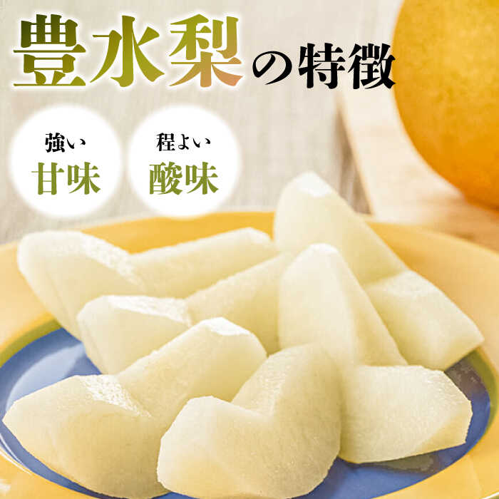 【ふるさと納税】【2026年8月〜発送】【口いっぱいのみずみずしさ！】豊水梨 約5kg 梨専門 八木農園 / 梨 なし ナシ / 南島原市 / 贅沢宝庫 [SDZ033] サムネイル2