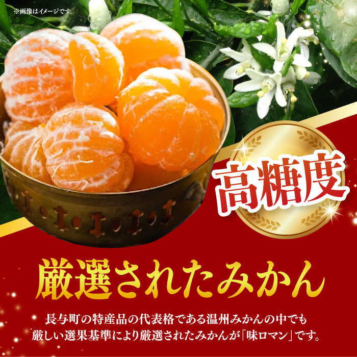 【ふるさと納税】【ご家庭用】味ロマン 約5kg（約50〜60個） ー2025年11月下旬より発送ー長与町/長崎西彼農業協同組合 長与支店 [EAH004] みかん ミカン サムネイル3