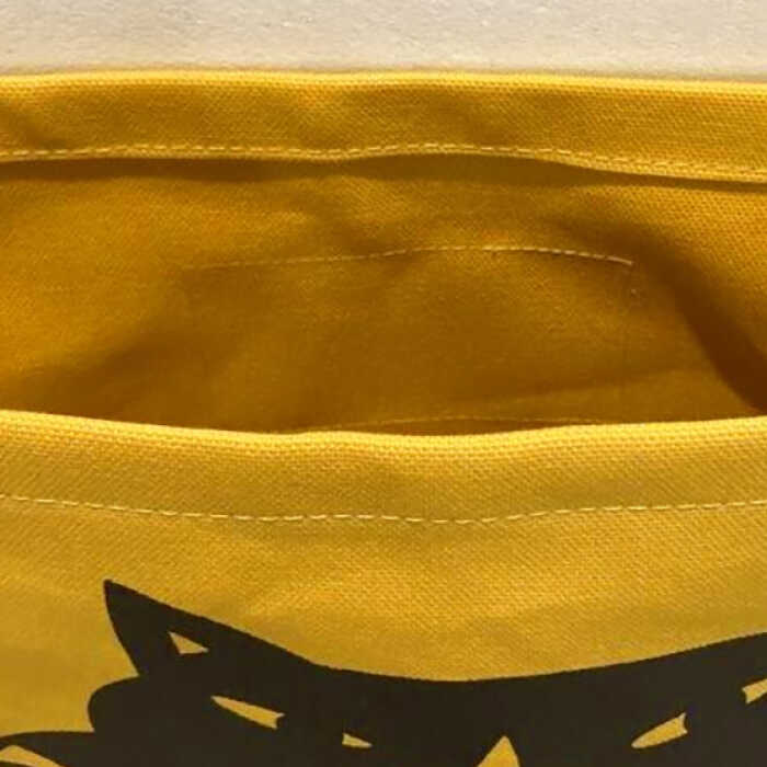 【ふるさと納税】「猫とカメラ」ショルダーバッグ　マスタード【TETSUO CORPORATION】[OCS019] サムネイル3