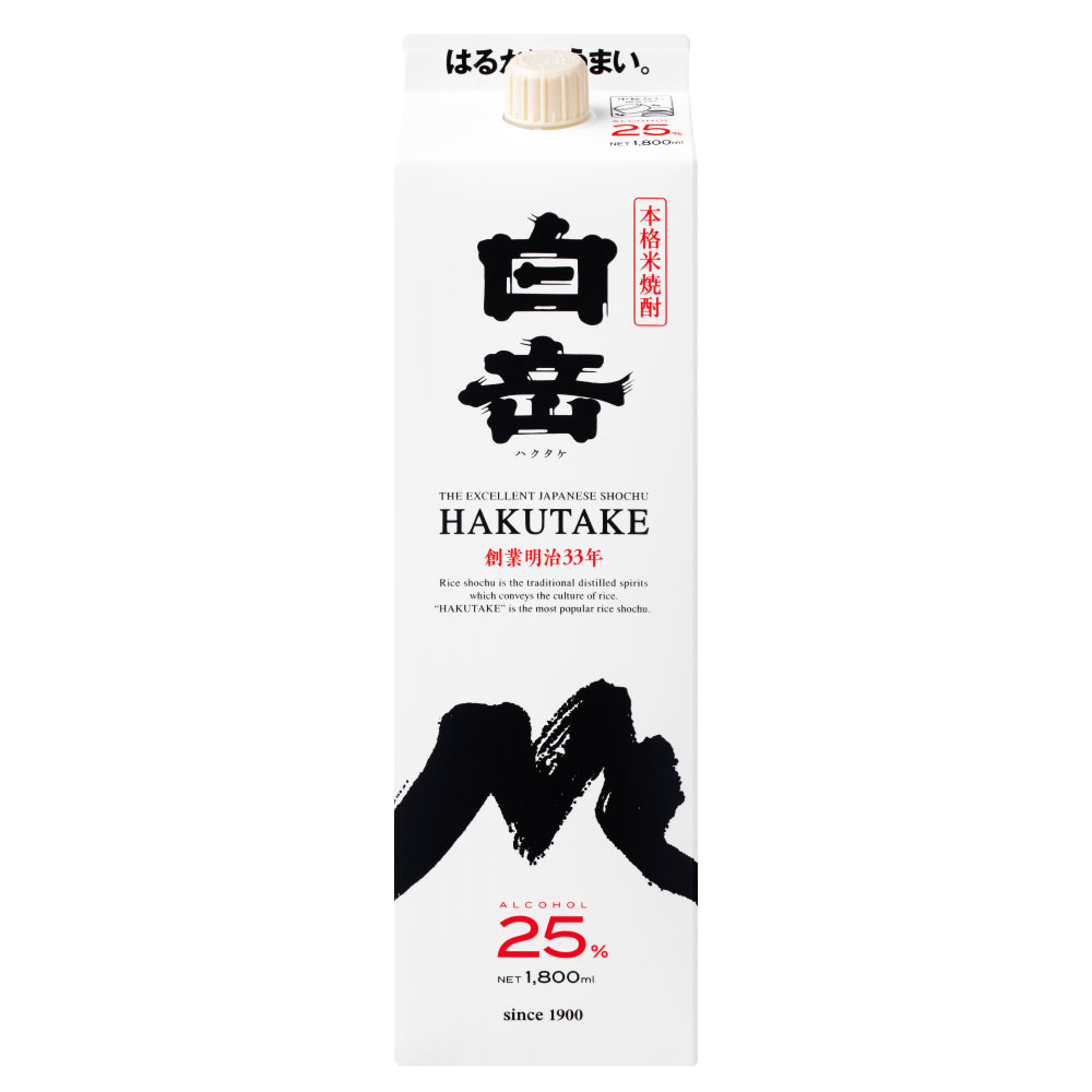 【ふるさと納税】本格米焼酎 白岳 パック 1800ml×6本 セット 25度 米焼酎 お酒 酒 球磨焼酎 焼酎 アルコール 人吉 球磨 九州 熊本県 送料無料 サムネイル2
