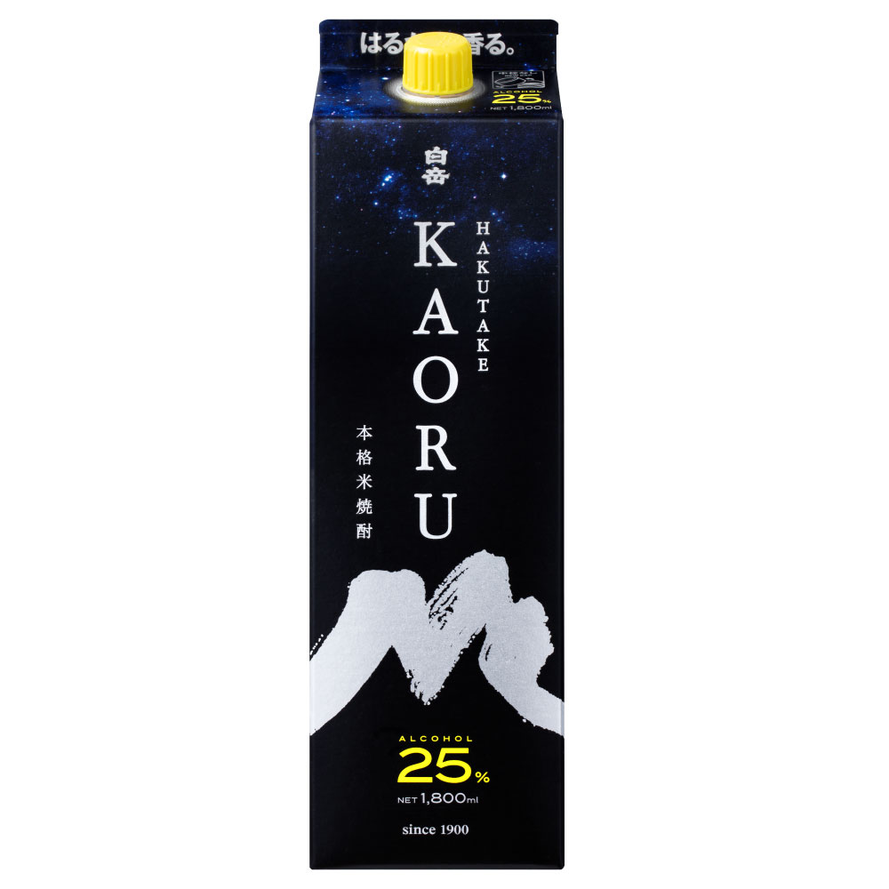 【ふるさと納税】本格米焼酎 白岳KAORU パック 1800ml×6本 セット 25度 米焼酎 お酒 酒 球磨焼酎 焼酎 アルコール 人吉 球磨 九州 熊本県 送料無料 サムネイル2