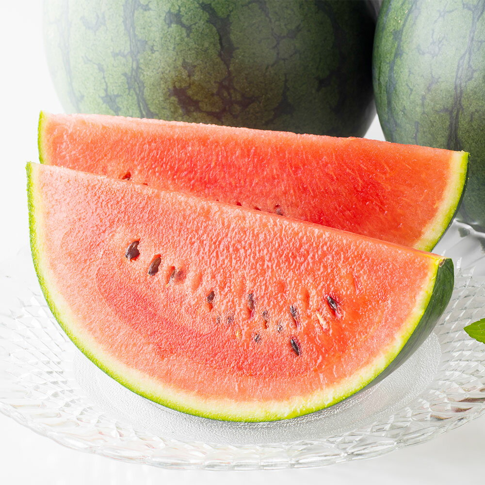 【ふるさと納税】熊本県産 小玉スイカ ひとりじめ 黒小玉 ピノガール 2玉 3kg以上 1玉1.5kg以上 熊本 すいか 果物 フルーツ 西瓜 国産 九州産 熊本県産 熊本市産 送料無料 【2026年6月上旬～6月下旬迄順次発送予定】 サムネイル3