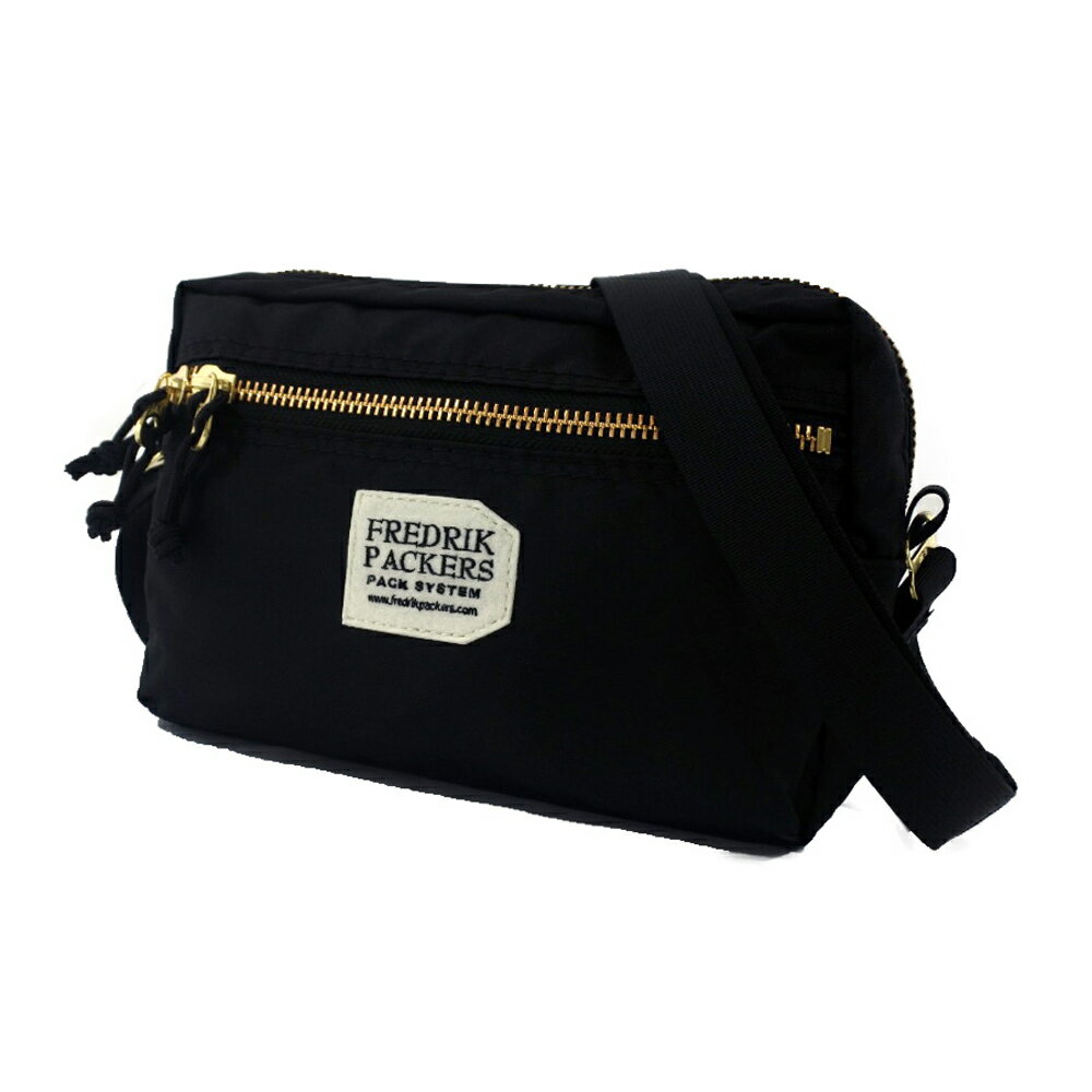 FREDRIK PACKERS 420D SNUG SHOULDER [M] (BLACK／NAVY) 2色 フレドリックパッカーズ ショルダーバッグ 肩掛け 軽量 メンズ レディース Mサイズ 黒 紺 ブラック ネイビー 日本製 熊本県 送料無料