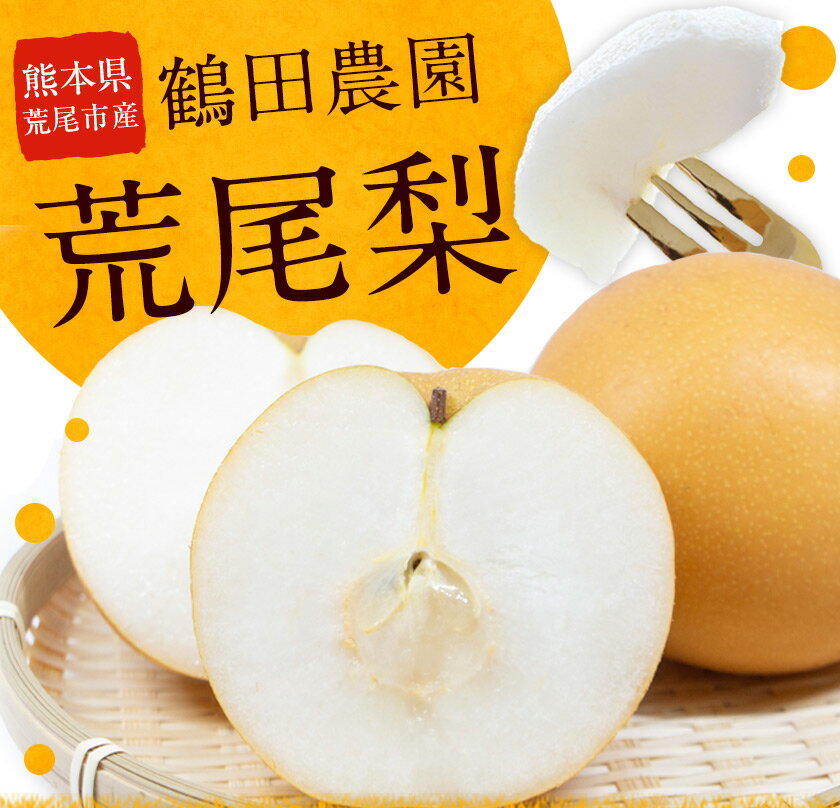 【ふるさと納税】 先行予約 梨 季節の梨 旬の品種 豊水 あきづき 甘太 のいずれか 約 2kg 5〜6玉 3kg 6〜9玉 和梨 なし フルーツ 果物 秋 旬 熊本県 荒尾市産 鶴田農園《8月下旬-9月下旬頃出荷》 - 画像3