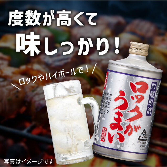 【ふるさと納税】【全6回定期便】 吟醸原酒ロックがうまい 720ml 6本【千代の園酒造 株式会社 】[ZAI008] サムネイル2