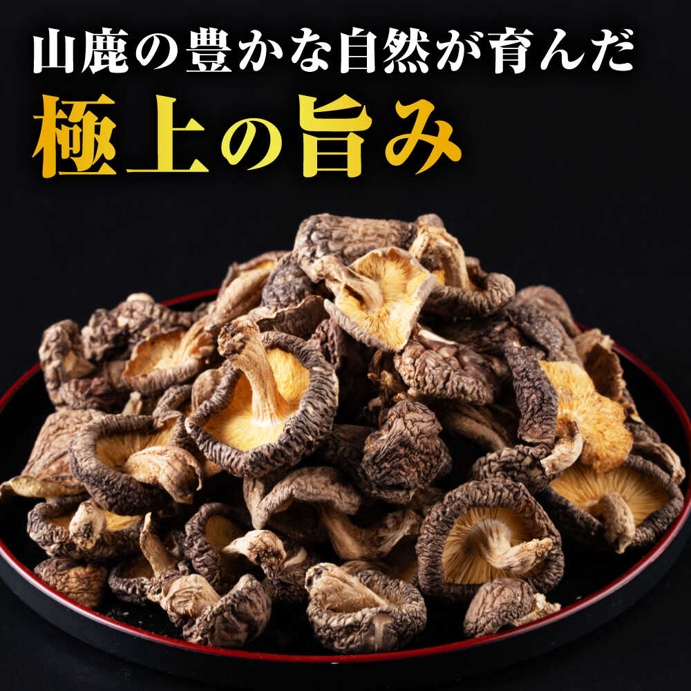 【ふるさと納税】原木 干ししいたけ 小袋280g（70g×4袋） 【すみれファーム】[ZEP068] - 画像2