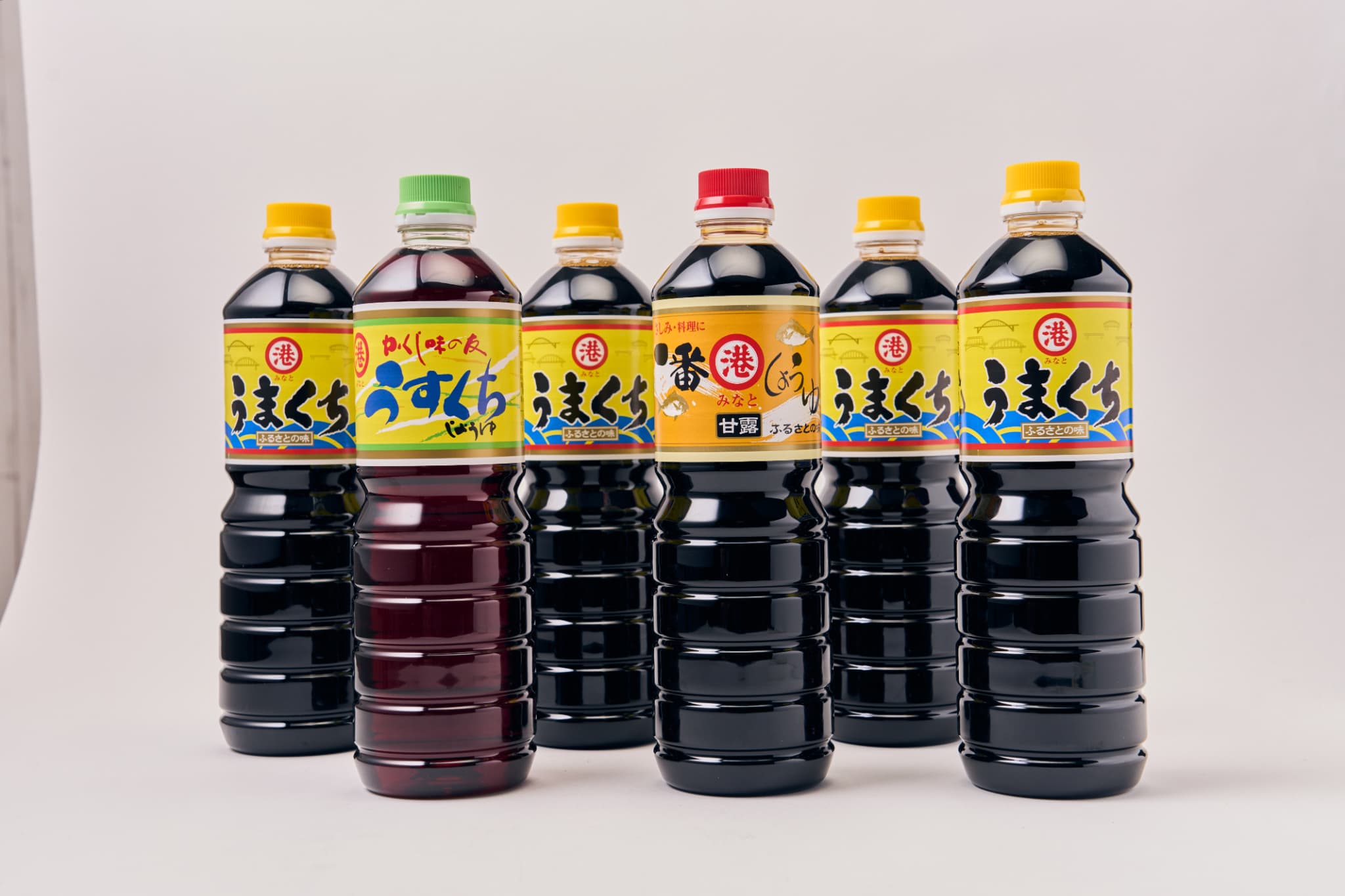 【ふるさと納税】しょうゆ みなとしょうゆ詰合せ 3種1L×6本セット 醤油 セット 一番しょうゆ 甘露 うまくちしょうゆ うすくちしょうゆ 薄口 濃口 九州 詰め合わせ 送料無料 みなとしょうゆ醸造元 サムネイル2