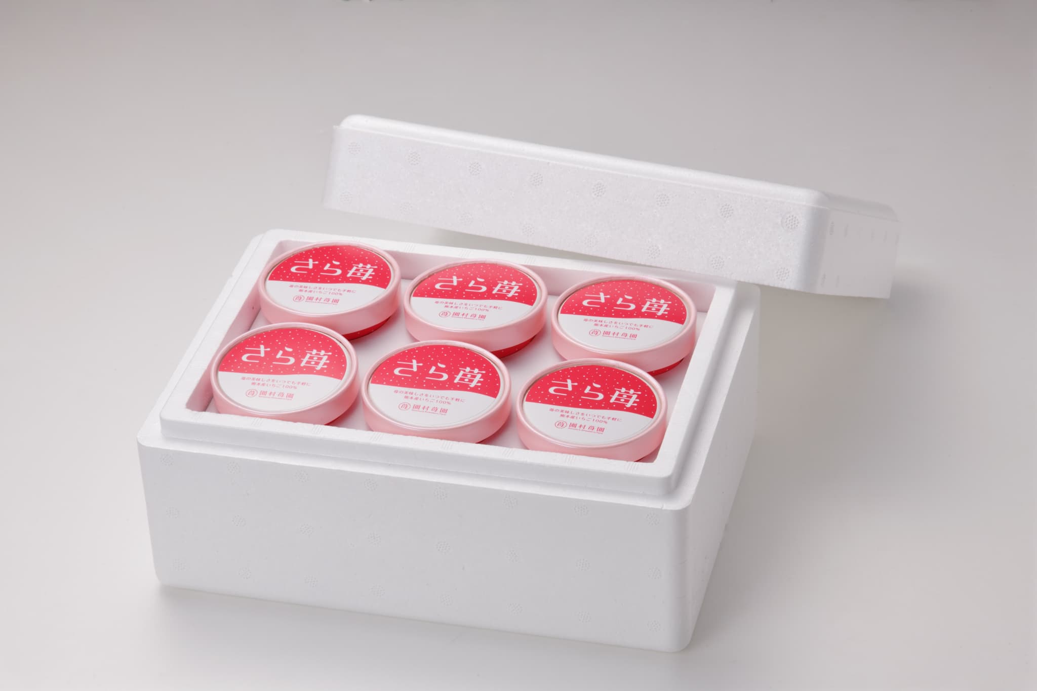 【ふるさと納税】完熟 冷凍 いちご さら苺 50g×6カップ 合計300g 練乳付き イチゴ 苺 さちのか 練乳 フルーツ 果物 デザート 小分け カップ 急速冷凍 贈答品 贈り物 のし対応 国産 九州産 熊本県産 宇城市産 送料無料 園村苺園 サムネイル3