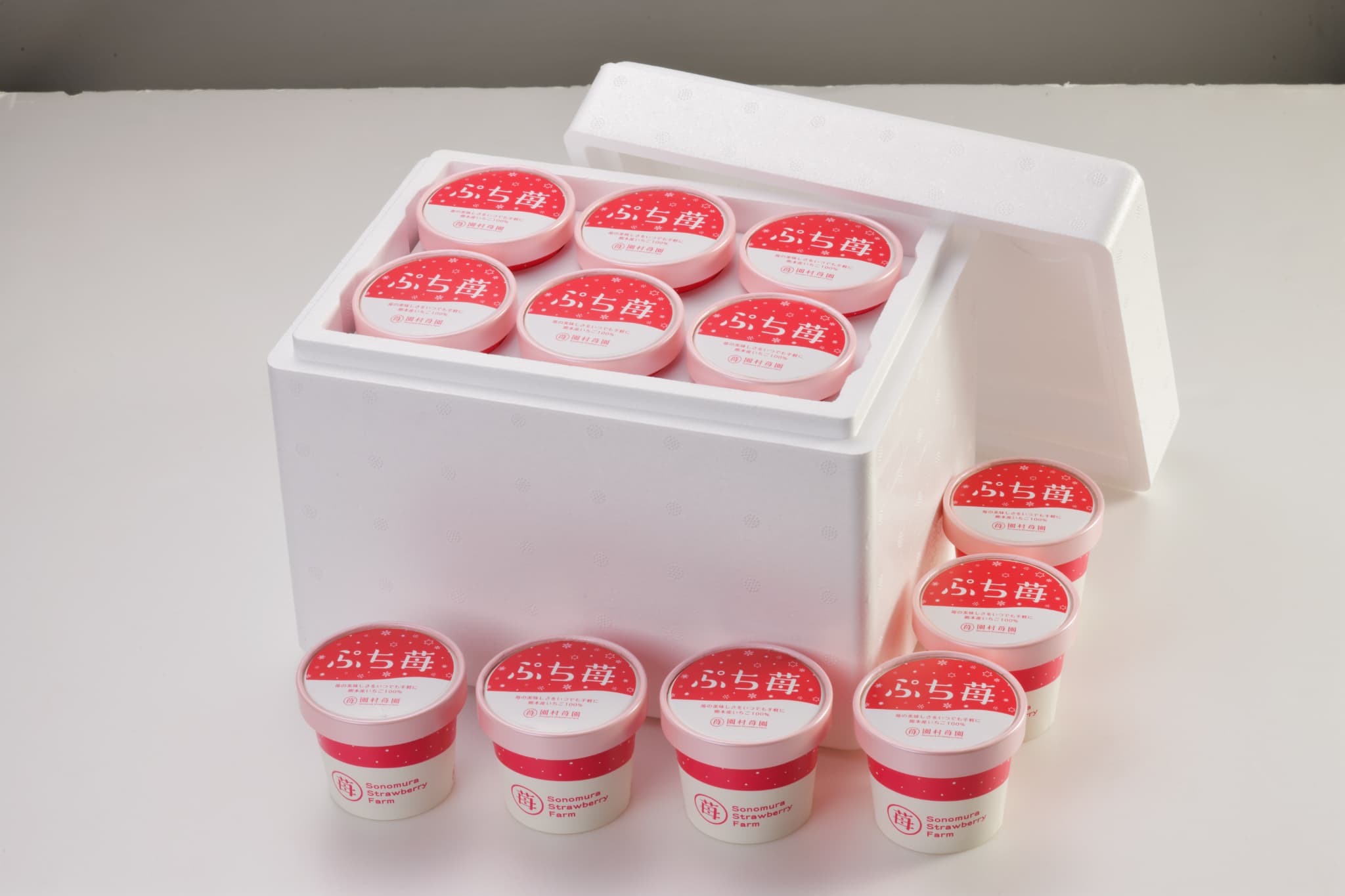 【ふるさと納税】完熟 冷凍 いちご ぷち苺 50g×12カップ 合計600g 練乳付き イチゴ 苺 さちのか 練乳 フルーツ 果物 デザート 小分け カップ 急速冷凍 贈答品 贈り物 のし対応 国産 九州産 熊本県産 宇城市産 送料無料 園村苺園 サムネイル3