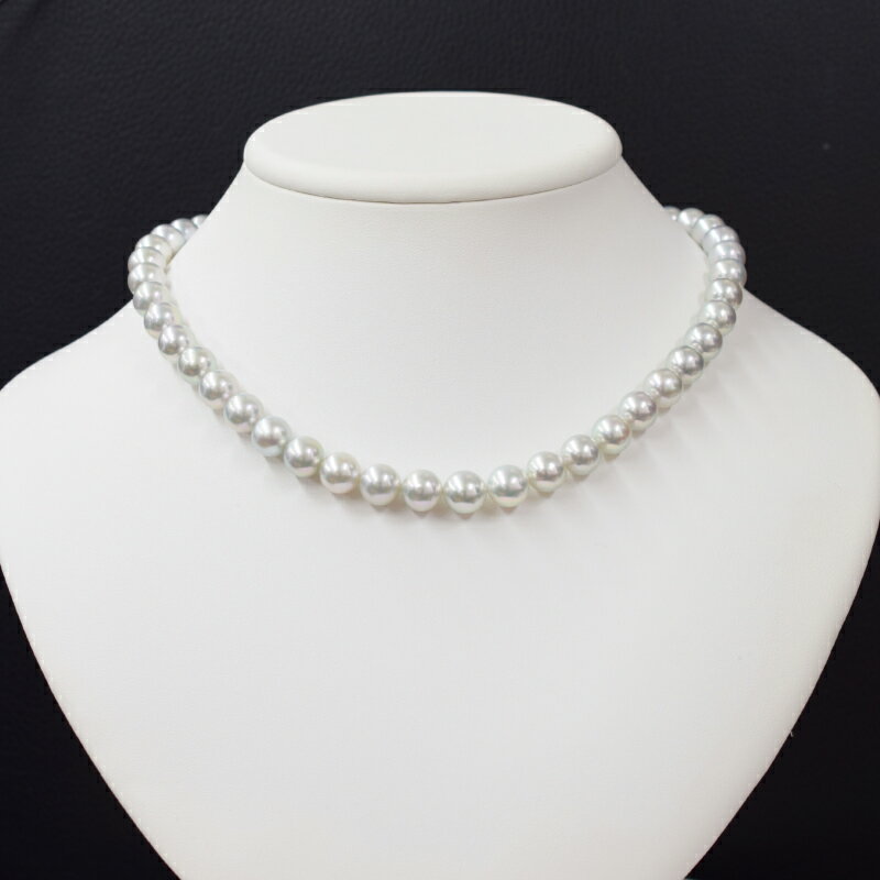 【ふるさと納税】あこや真珠 ネックレス 9mm - 9.5mm 真珠 選べる 種類 ノーマル ライン ボール ゴールドメッキ シルバー ナチュラル 品質保証書 ジュエリーケース 真珠てりクロス 真珠科学研究所 鑑別書 鑑定書 アクセサリー チョーカー ジュエリー 熊本県 天草市 送料無料 サムネイル3