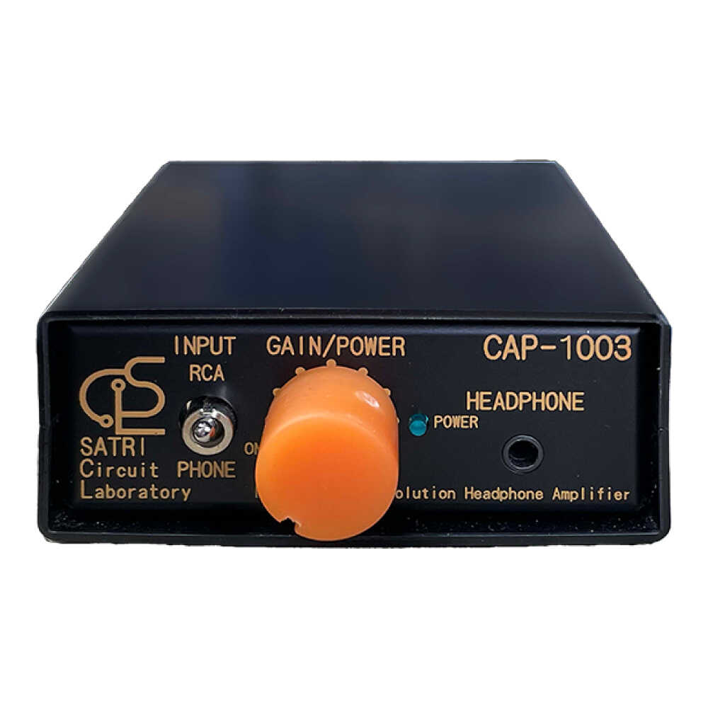 CAP-1003 （ コンパクトヘッドフォンアンプ ） 約180g 音響機器 コンパクト オーディオ 小型パワーアンプ ヘッドフォン ヘッドホン 熊本県 合志市 送料無料【バクーンプロダクツ 株式会社】[AYAP006]