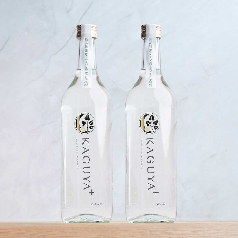 KAGUYA＋ 25度 720ml×2本 箱なし 【合同会社フードラボマーケティング】 アルコール 芋焼酎 さつまいも 焼酎 お酒 熊本 合志 [AYDE002]