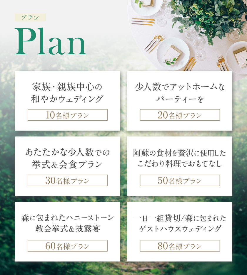 【ふるさと納税】森の教会 ウエディングプラン 結婚式 全6プランから選べる 《30日以内に出荷予定(土日祝除く)》 熊本県 大津町 10名様から 送料無料 サムネイル3