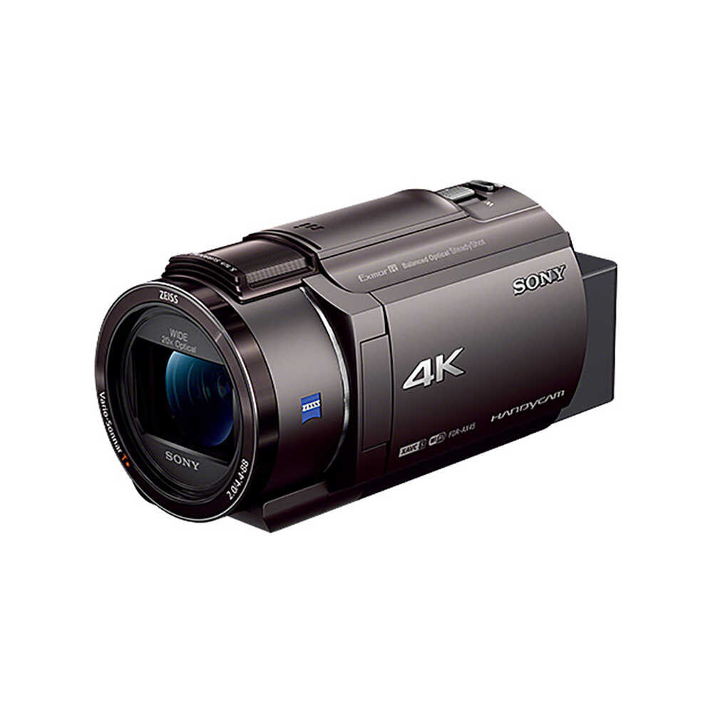 【ブラウン】ハンディカム FDR-AX45A / SONY ソニー ビデオカメラ ビデオ fdr-ax45a 動画 動画撮影 手ブレ補正 4K 高画質センサー 高性能 内蔵メモリー 64GB fdr 高画質 運動会 子供 家族 旅行 台数限定 九州 熊本県 菊陽町[BHBZ003]