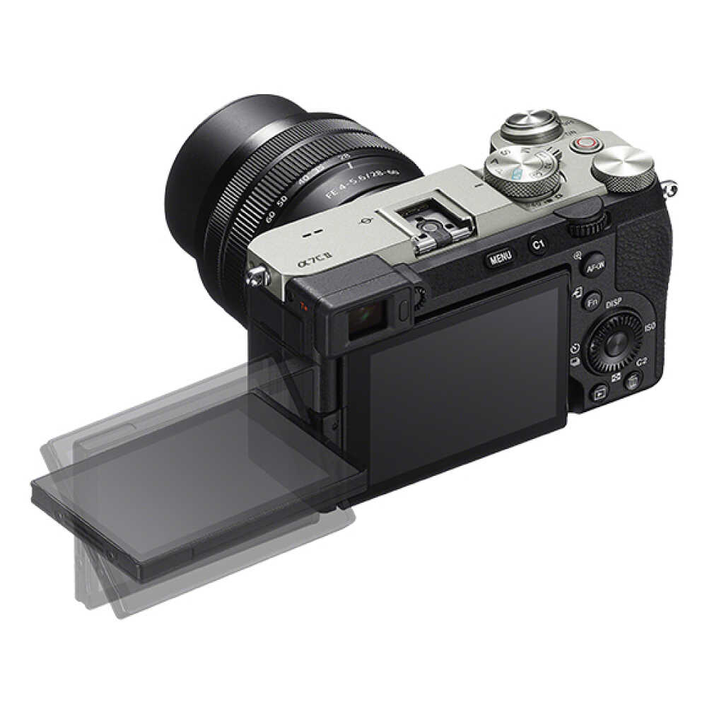 【ふるさと納税】ソニーデジタル一眼カメラα7C II　ズームレンズキット　ILCE-7CM2L【シルバー】 / sony α7cII カメラ デジカメ レンズキット ilce-7cm2l シルバー クリエイター 撮影 運動会 記念撮影 クリエイター 黒 プロ 高画質 動画 熊本県 菊陽町[BHBZ024] サムネイル2