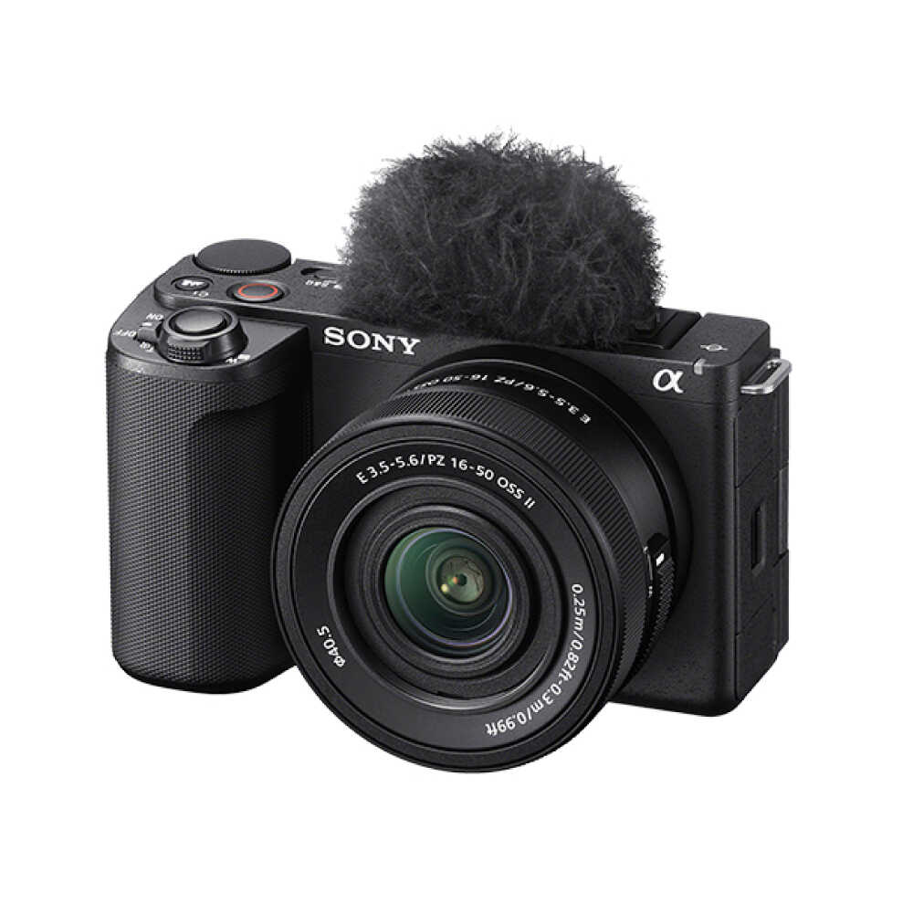 ソニー VLOGCAM ZV-E10II パワーズームレンズキット ZV-E10M2K【ブラック】 / sony zv-e10　vlogcam カメラ zv-e10m2k 黒クリエイター 撮影 運動会 記念撮影 クリエイター プロ 高画質 動画 熊本県 菊陽町[BHBZ029]