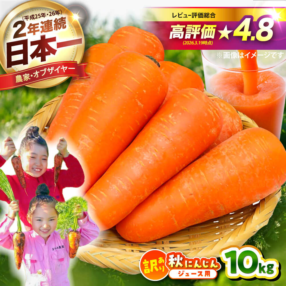 【選べる発送月】【訳あり】ジュース用秋にんじん / にんじん ニンジン 野菜 β-カロテン ジュース用 食物繊維 抗酸化作用 5000円以上 5千円以上 5,000円以上 1万円以下 10000円以下 【株式会社 まゆみ農園】[BHCW007]