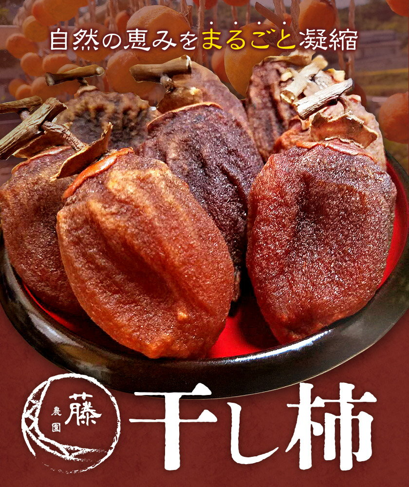 【ふるさと納税】 干し柿 柿 果物 フルーツ かき 高瀬柿 御船藤農園《1月下旬-2月下旬頃発送》熊本県 御船町 ドライフルーツ 甘味 くだもの 和菓子 熊本県産 おやつ スイーツ サムネイル2