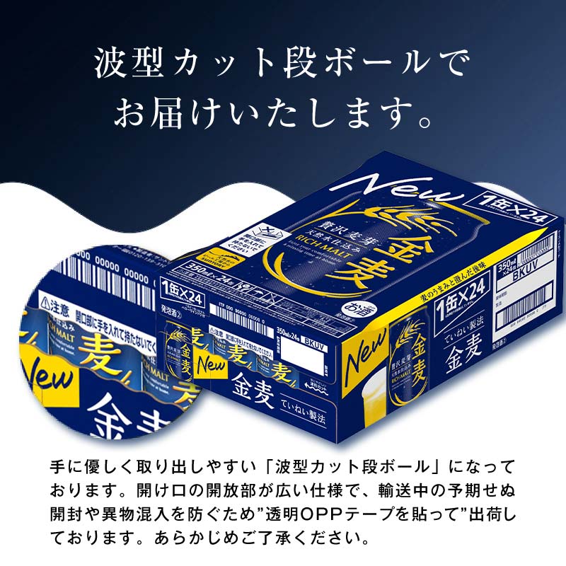 【ふるさと納税】からしれんこん棒明太子味＆金麦(350ml×24本)のセット ビール 金麦 辛子れんこん棒 明太子 からしれんこん 春巻き 新感覚 おつまみ 晩酌 セット 詰合せ 名産品 酒 FKK19-06B サムネイル3
