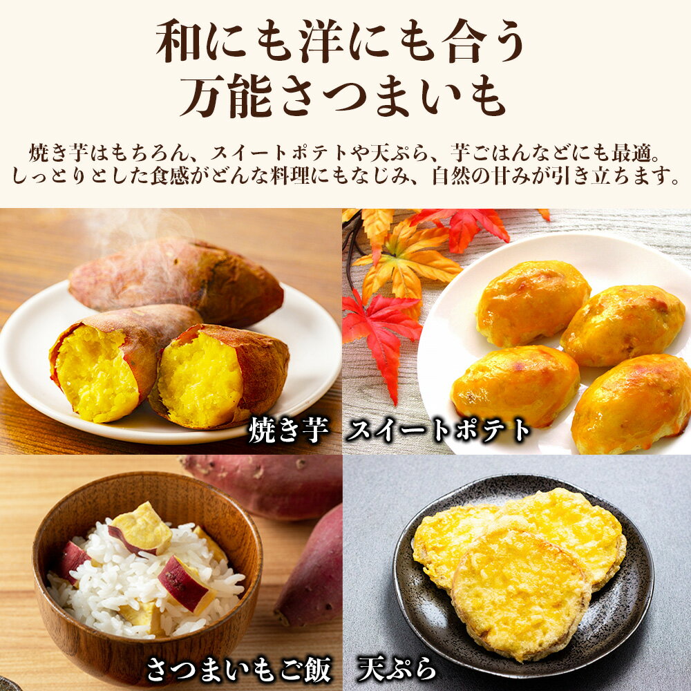 【ふるさと納税】シルクスイート さつまいも 約5kg サツマイモ さつま芋 野菜 やさい 焼き芋 スイートポテト スイーツ作り 熊本県産 国産 九州 熊本県 益城町 送料無料 【2026年11月上旬～12月下旬発送予定】 - 画像3