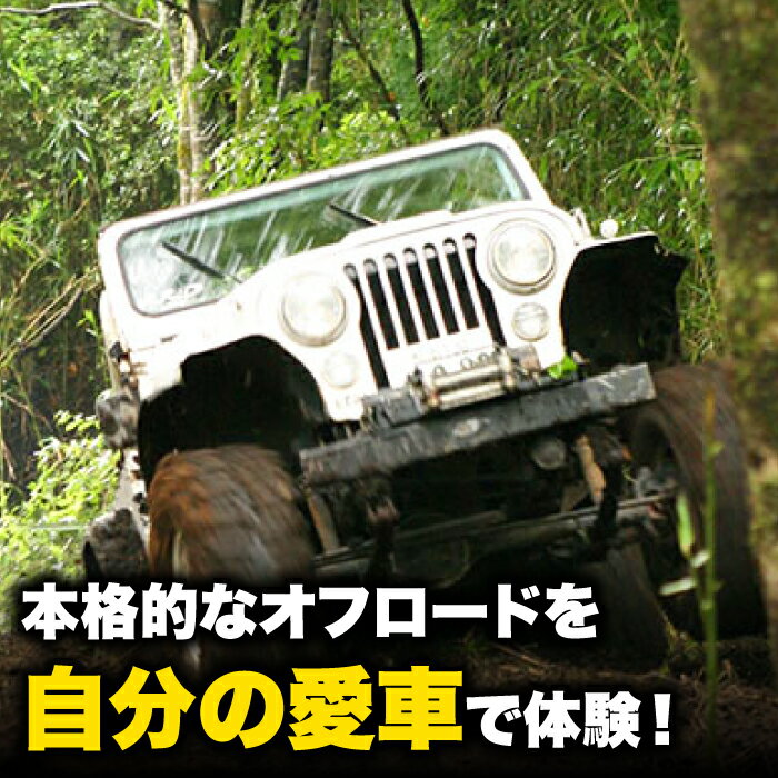 【ふるさと納税】オフロードコース 1日体験 利用券【四輪駆動車持込用】 / オフロード 四輪駆動 体験 チケット 熊本 山都町【土堪場 車楽】[YDD001] サムネイル2