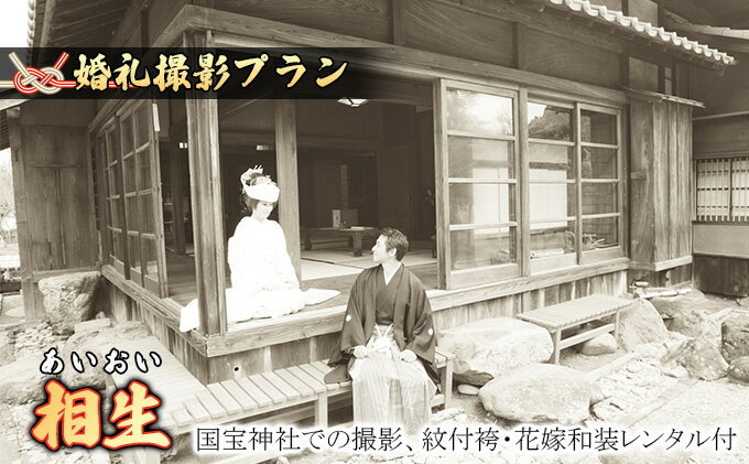 【ふるさと納税】「相生」★あいおい★国宝撮影プラン　 体験チケット 写真 ブライダル サムネイル2
