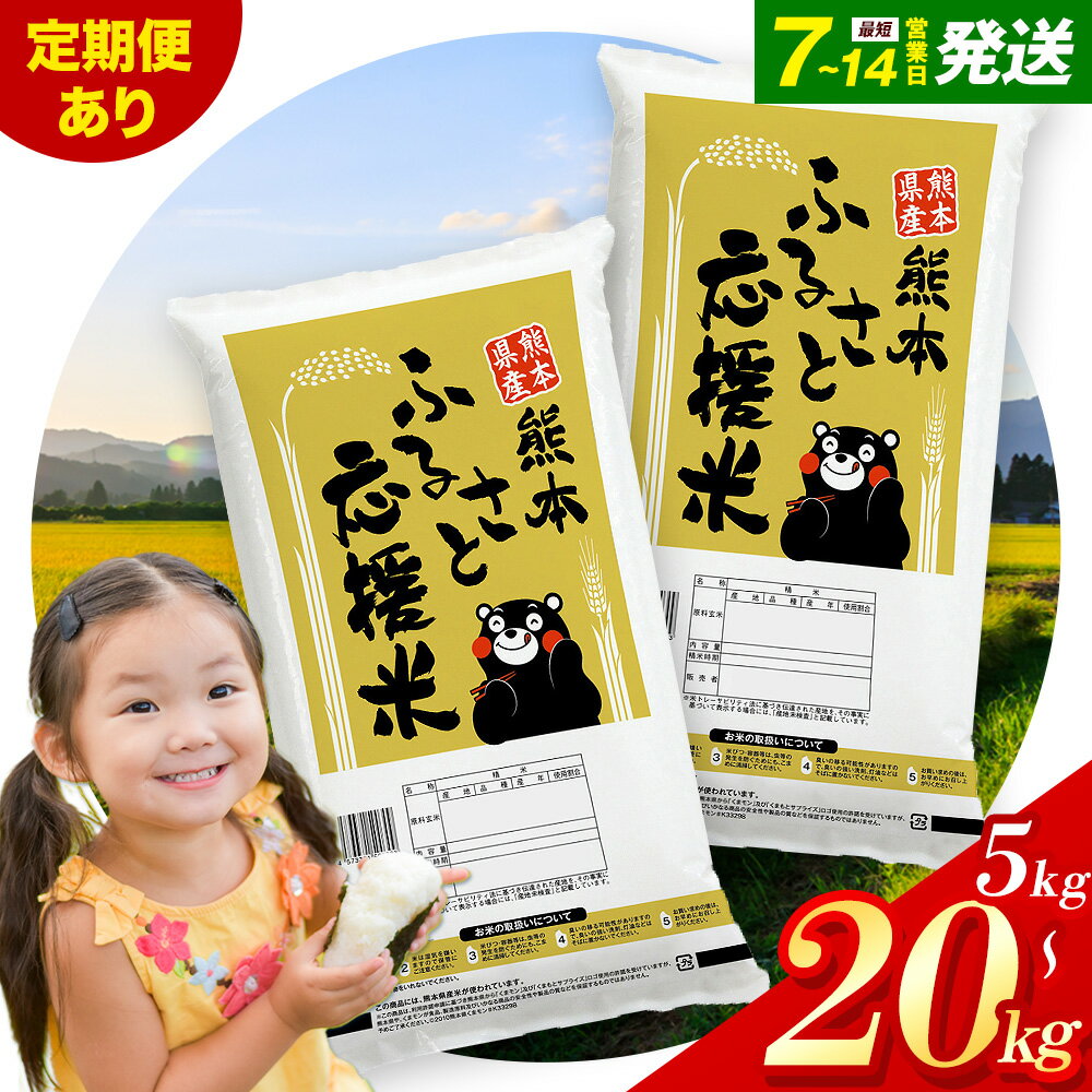 米 無洗米 熊本 ふるさと応援 米 選べる 定期便 内容量 5kg 10kg 20kg《出荷時期をお選びください》 熊本県産 白米 精米 山江村 ブレンド米 備蓄 国産 おうちご飯 返礼品 発送 配送 SDGs わけあり むせんまい お米 おこめ 家庭用