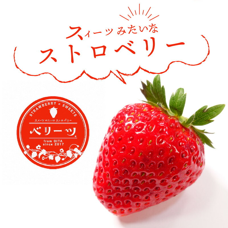 【ふるさと納税】【先行予約※2026年2月下旬より発送開始】大分県 ブランド いちご ベリーツ 平大玉 約280g×2パック 苺 イチゴ 大分県産 ストロベリー 果物 フルーツ スイーツ おやつ 新品種 贈り物 贈答 ギフト 化粧箱入り オリジナル品種 2パック お取り寄せ C07007 サムネイル2