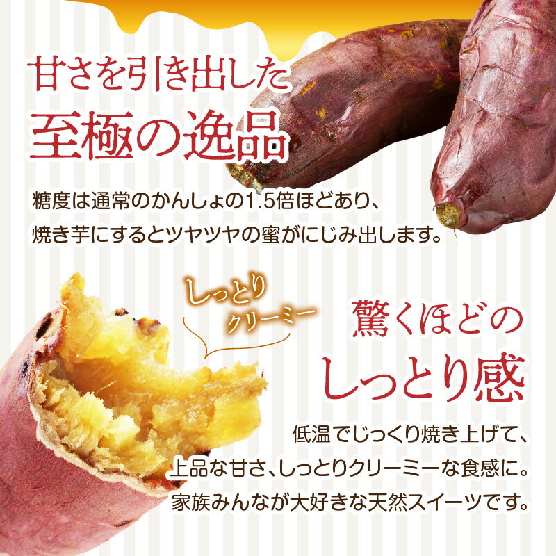【ふるさと納税】焼芋「甘太くん」ひみつの黄蜜芋【選べる内容量】6袋〜 紅はるか 九州産 大分県産 さつまいも スイーツ 小分け 個包装 送料無料 冷凍 お取り寄せ ギフト 贈り物 プレゼント 焼き芋 F02003 F02009 F02013 サムネイル3