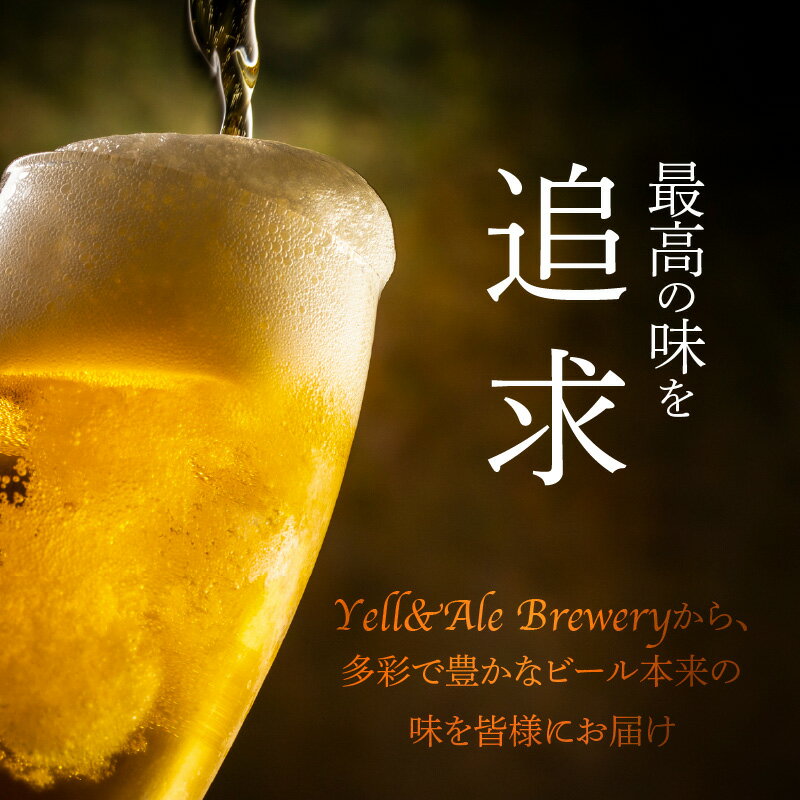 【ふるさと納税】クラフトビール 飲み比べ おすすめ 6種 セット ビールコンテスト受賞の醸造所 Yell&Ale Brewery 街角ビール醸造所 季節に合わせた 多彩 個性豊か ビール 発泡酒 厳選された酵母 麦芽 ホップ お酒 アルコール 4％～8％ 大分市 国産 宅飲み 家飲み H01003 サムネイル3