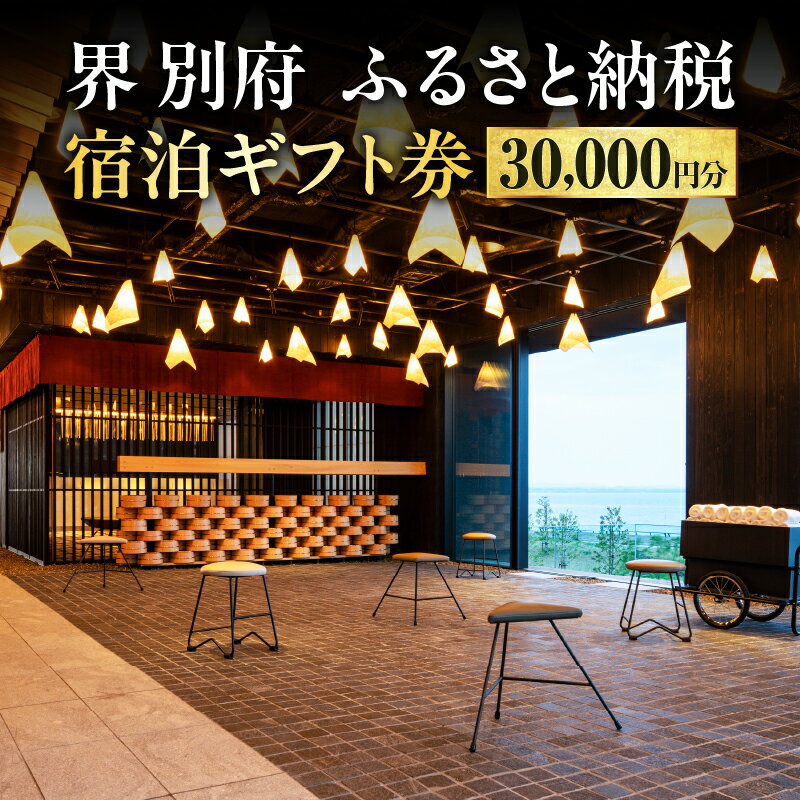 【ふるさと納税】宿泊券 大分県 別府市 界 別府 宿泊ギフト券 30,000円分 星野リゾート 旅行 観光 トラベル 宿泊 温泉 オーシャンビュー ホテル 旅館 別府観光 大分観光 グループ旅行 家族旅行 旅 送料無料