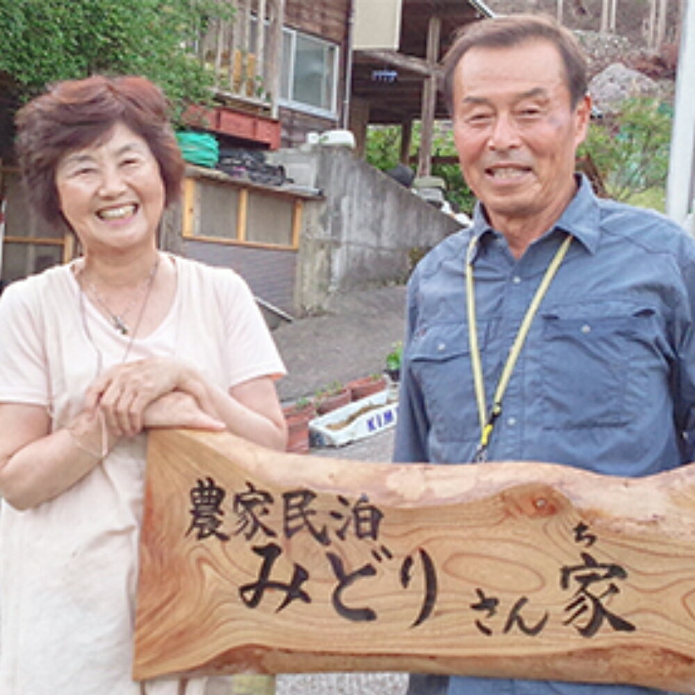 農家民泊ひとり旅チケット みどりさん家 民泊 大人1名 1泊2食付き｜体験 田舎暮らし お母さんの里山料理 宿泊 大分県 中津市 緑さん家 送料無料