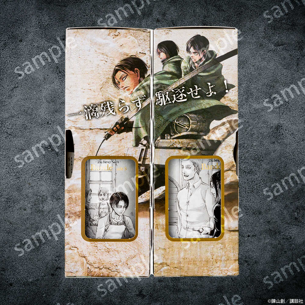 【ふるさと納税】描き下ろし原画ラベル「進撃の巨人」梅酒-Bande- 500ml×2(化粧箱入)　日田市 / 株式会社おおやま夢工房 梅酒 本格梅酒 梅[ARCW014] サムネイル2