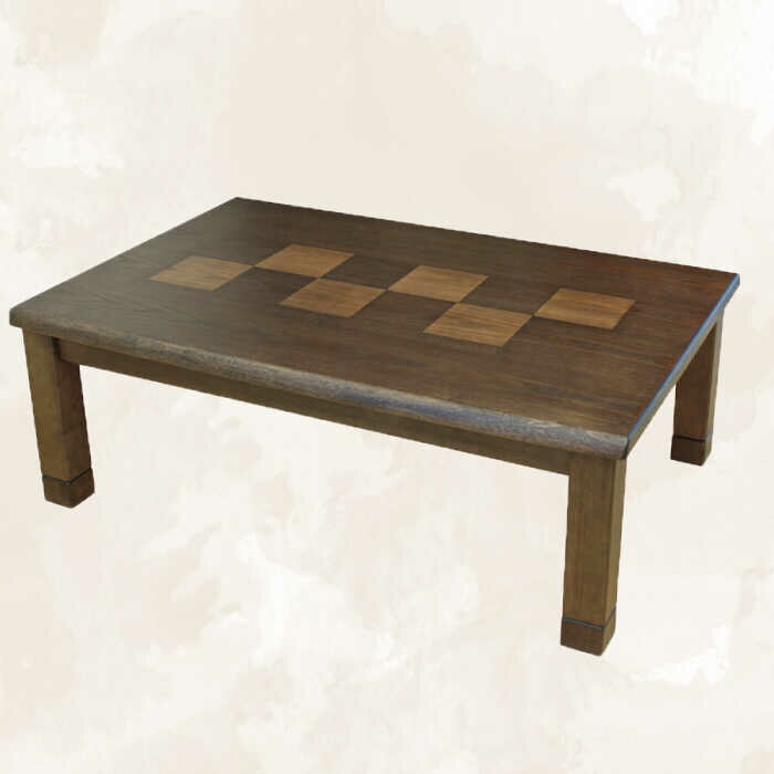 【ふるさと納税】和モダン こたつ （六花KR #135） 幅135cm奥行き85cm高さ41.5cm こたつ テーブル おしゃれ こたつセット セット コタツ 炬燵 こたつテーブル こたつ布団 リビングこたつ ダイニングこたつ 家具 テーブル インテリア 日田市 / 株式会社アサヒ [ARDD015] サムネイル3