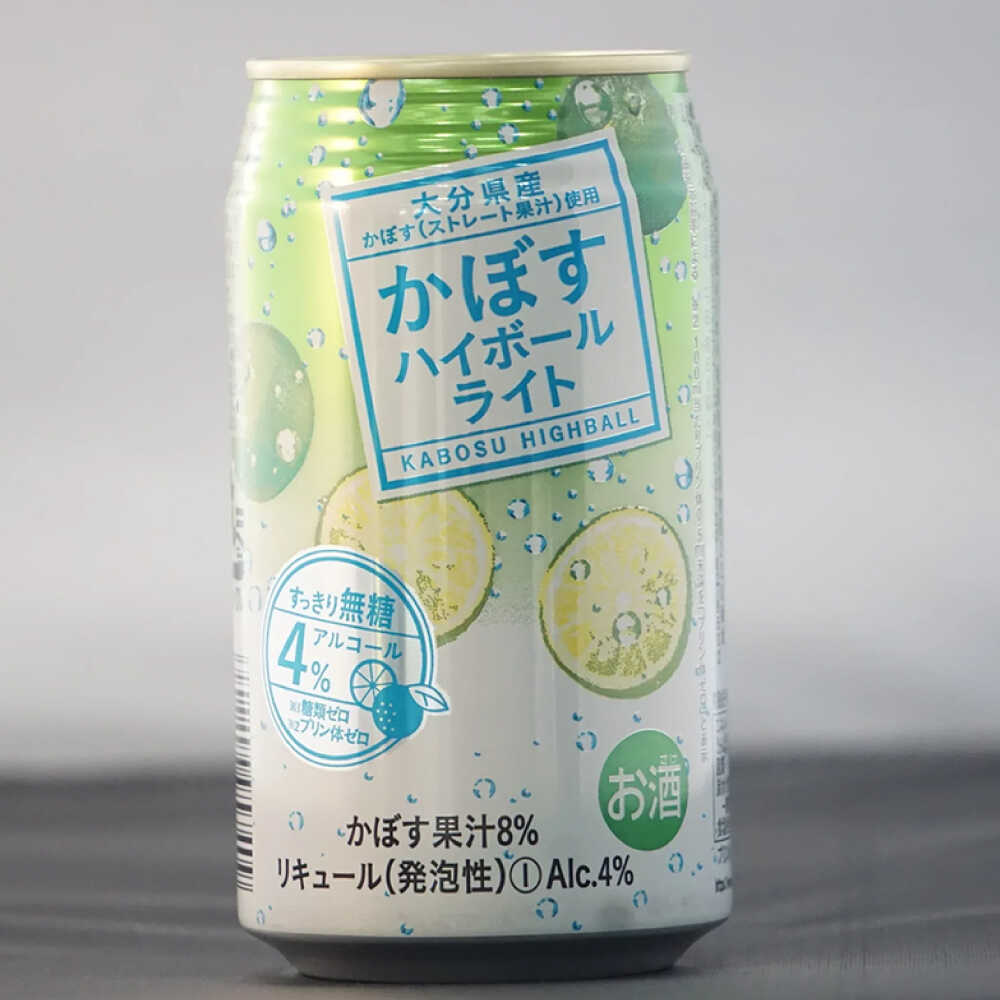 【ふるさと納税】【糖類・プリン体ゼロ！】かぼすハイボールライト340ml×24本(ALC4％)　日田市 / 全国農業協同組合連合会大分県本部　カボス 辛口 ハイボール[ARFD003] サムネイル2